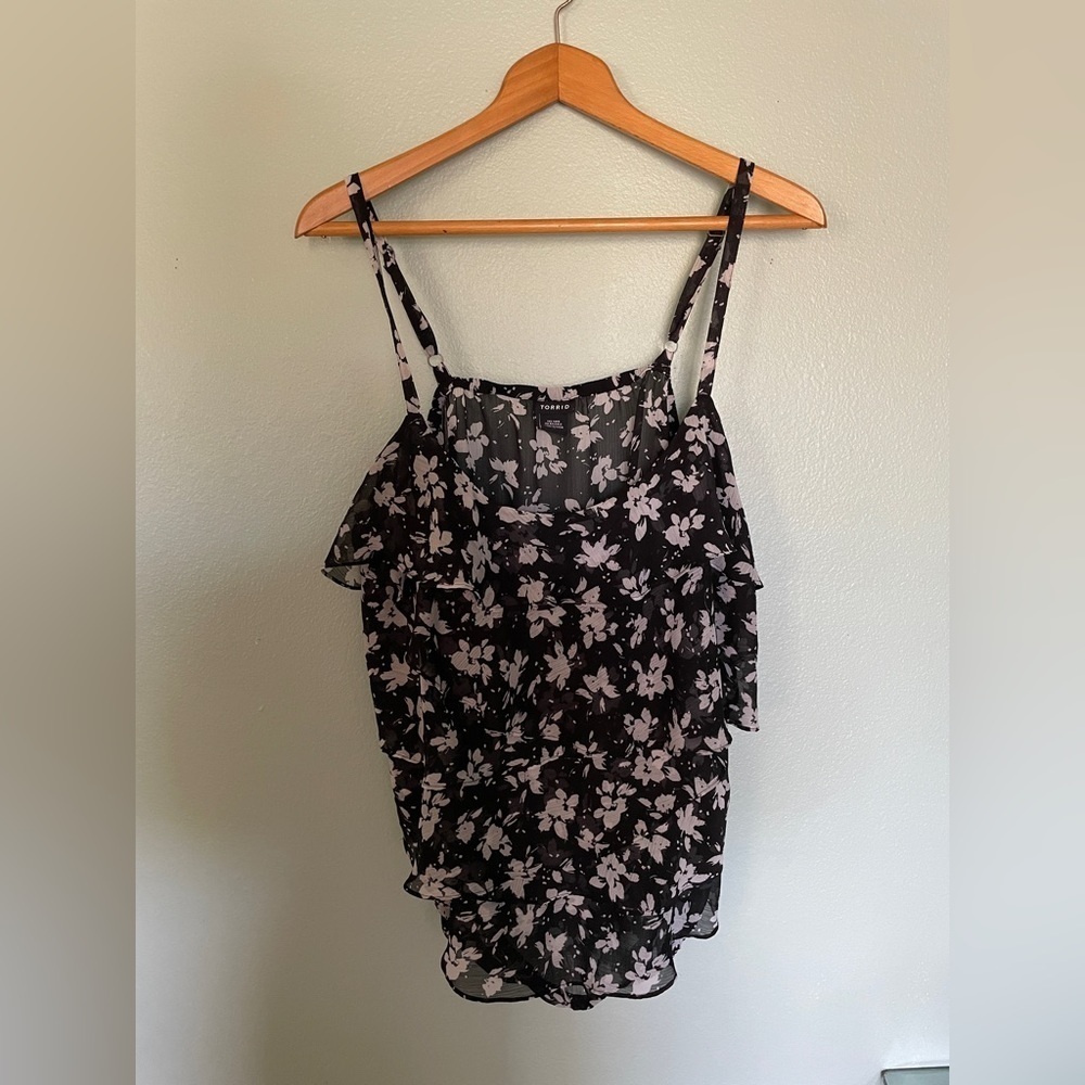 Torrid floral blouse
